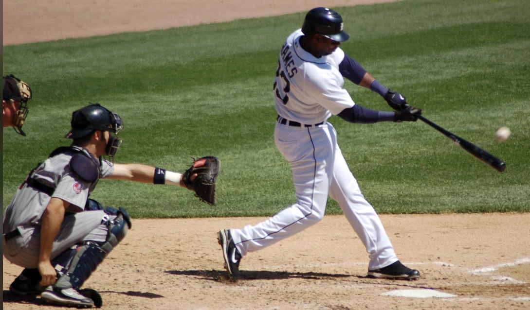 Detroit Tigers player at bat